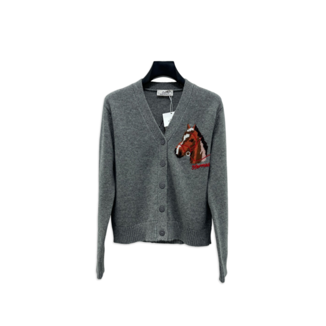 H**me5 v-neck knit cardigan